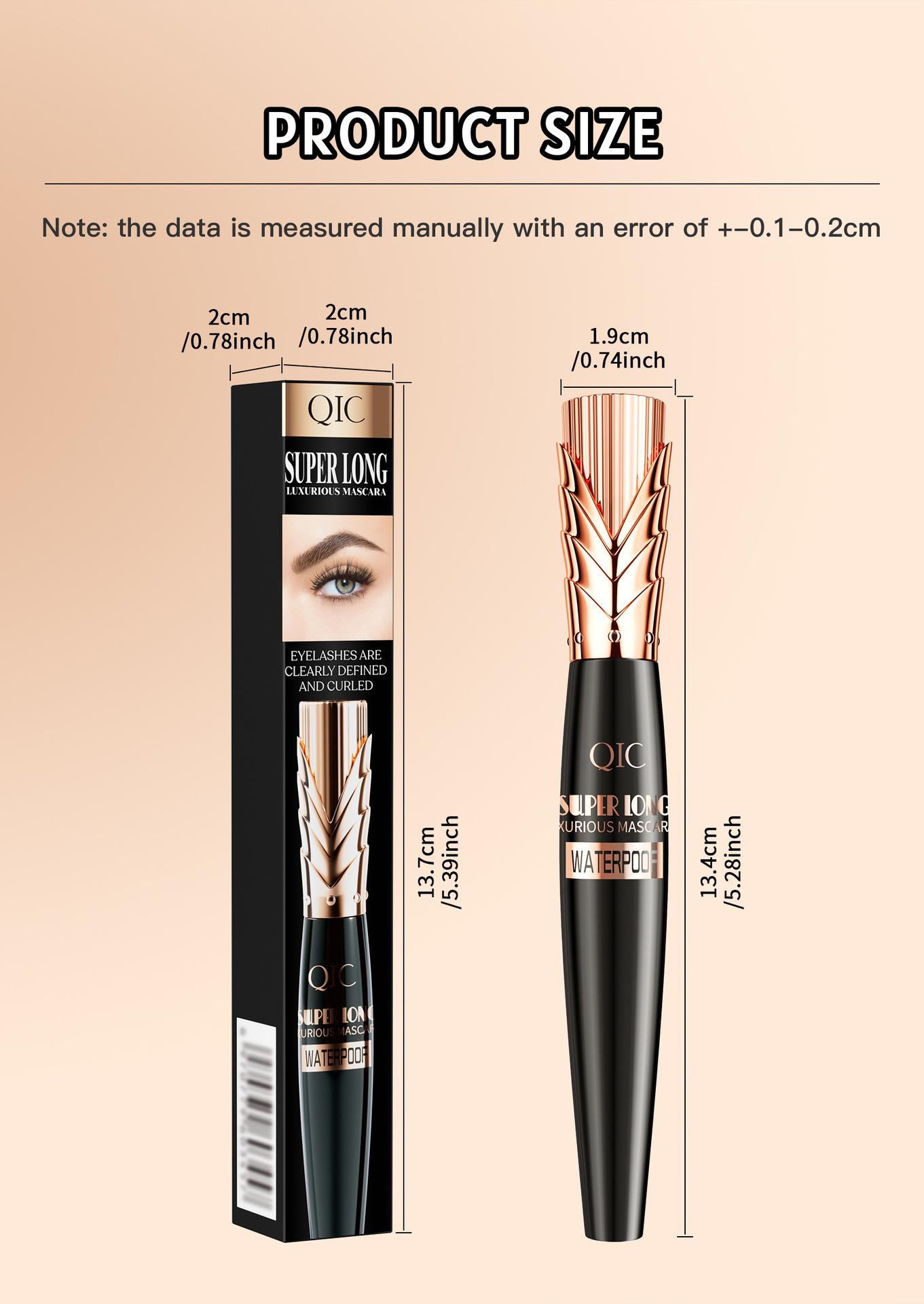 QIC Royal Crown Mascara 5D Fanning Effect for Sky-High Lashes! Achieve Length, Curl & Volume in One Swipe, The Secret to Fluffy Doll Lashes #mascara #makeuptok