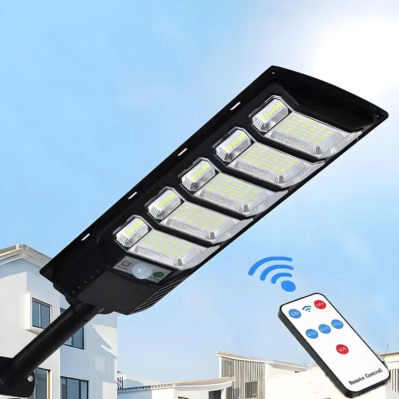 2PACK COMMERCIAL  LED Outdoor Dusk to Dawn Solar Streert Light Road Area Lamp dealsforyoudays