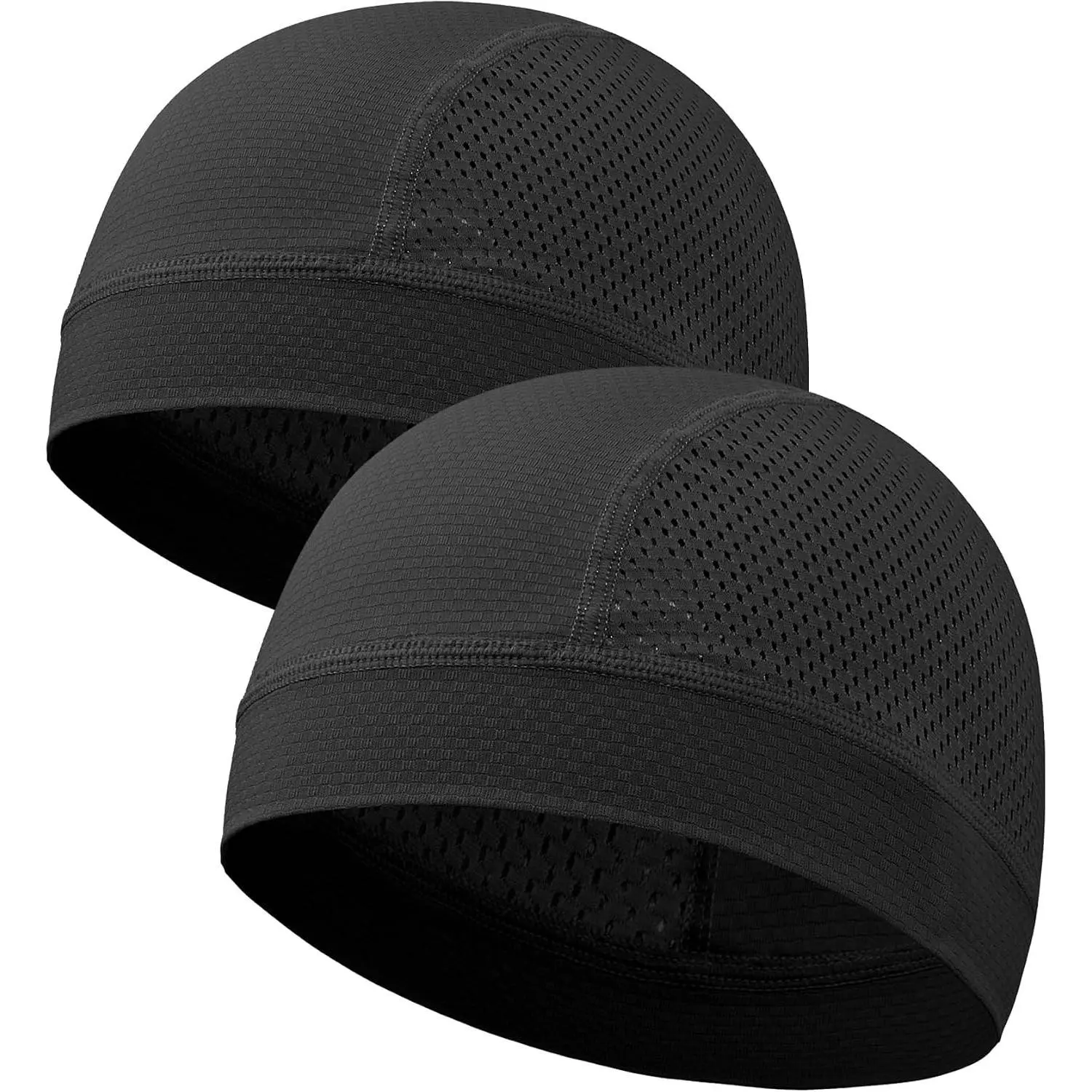 Cooling Skull Caps Helmet Liner Breathable Mesh Stretch Beanie Quick Dry Headwear for Men and Women Cycling Cap