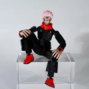 3D Printed Jujutsu Kaisen Ryomen Sukuna Anime Multi-Jointed Shapeshift Toys Action Figures Mannequin Model Ornaments Gifts