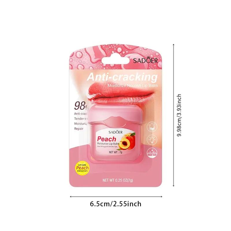 Peach Flavor Moisturizing Lip Balm, Hydrating Lip Balm, Lip Moisturizer, Lip Treatment, Plumping Lipstick, Suitable for All Occasions Lip Care, Daily Skincare Products Peach Flavor Moisturizing Lip Balm, Hydrating Lip Balm, Lip Moisturizer, Lip Treatment, Plumping Lipstick, Suitable for All Occasions Lip Care, Daily Skincare Products
