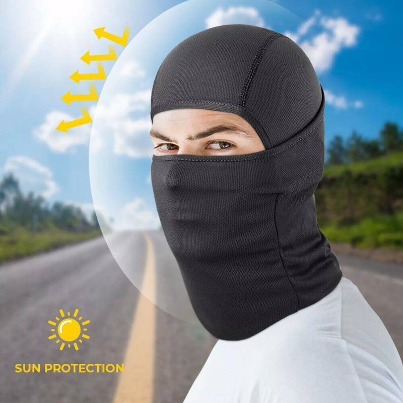 Balaclava Face Mask, Summer Cooling Neck Gaiter, UV Protector Motorcycle Ski Scarf for Men/Women Protective Gear