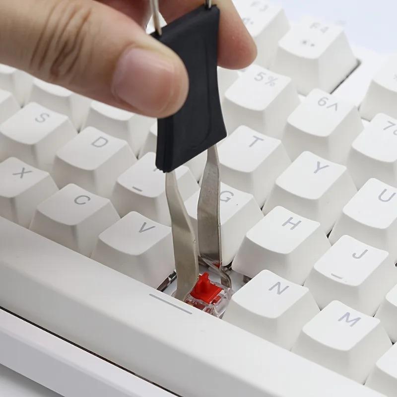 2 in 1 Keycap Switch Puller, Multipurpose Keyboard Puller for Mechanical Keyboards, Keycap Removal Tool, Durable & Efficient Design