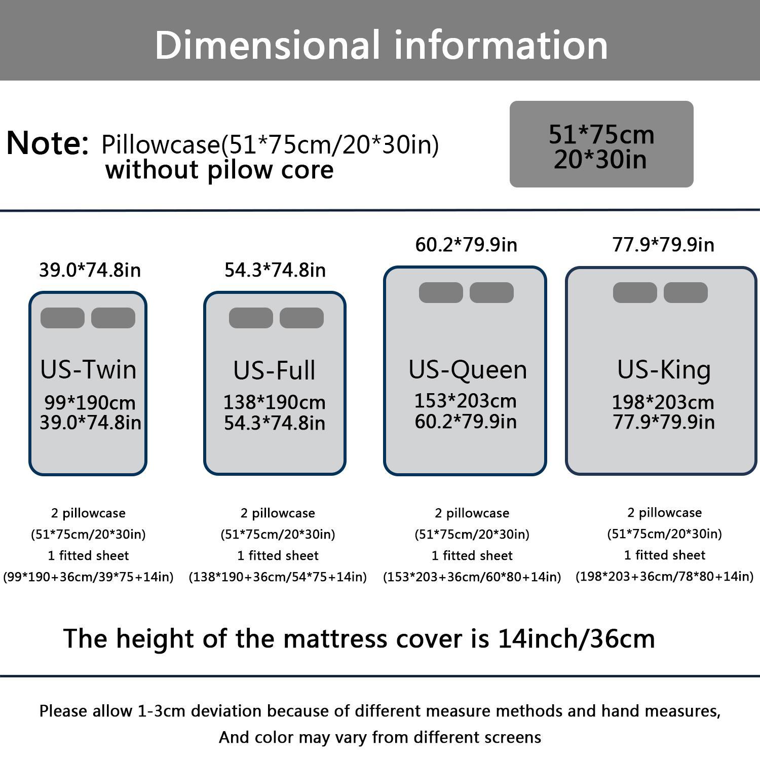 Solid Color Fitted Sheet and Pillowcase Set, 3 pcs/set Including 1 Plush Fitted Sheet and 2 Pillowcases without Filler, Soft Bedding Set