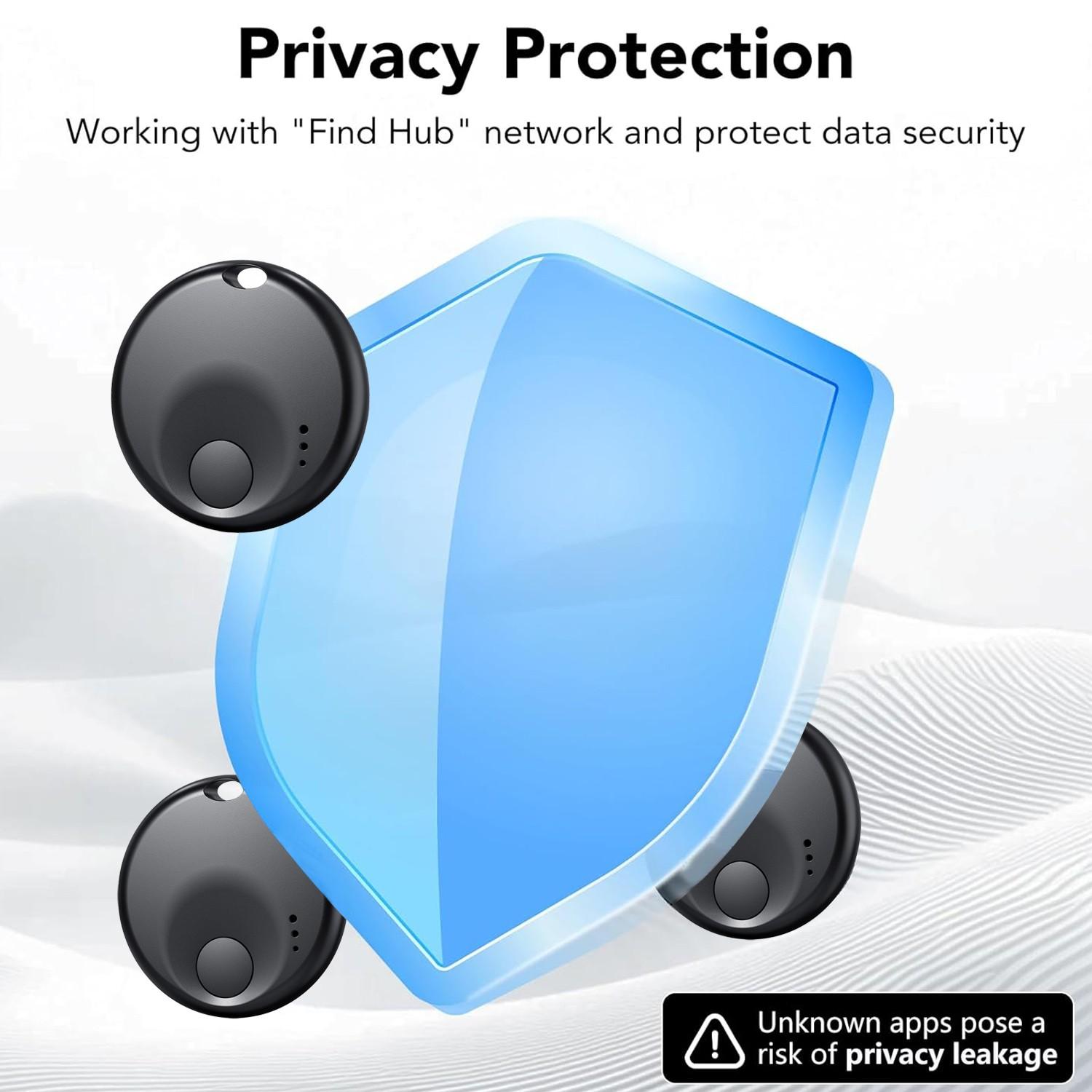 Google GPS Tracker for Android Smartphones, Bluetooth-compatible Tracking Device, Supports Google Find HUB APP, Key Wallet Luggage Pet Finder