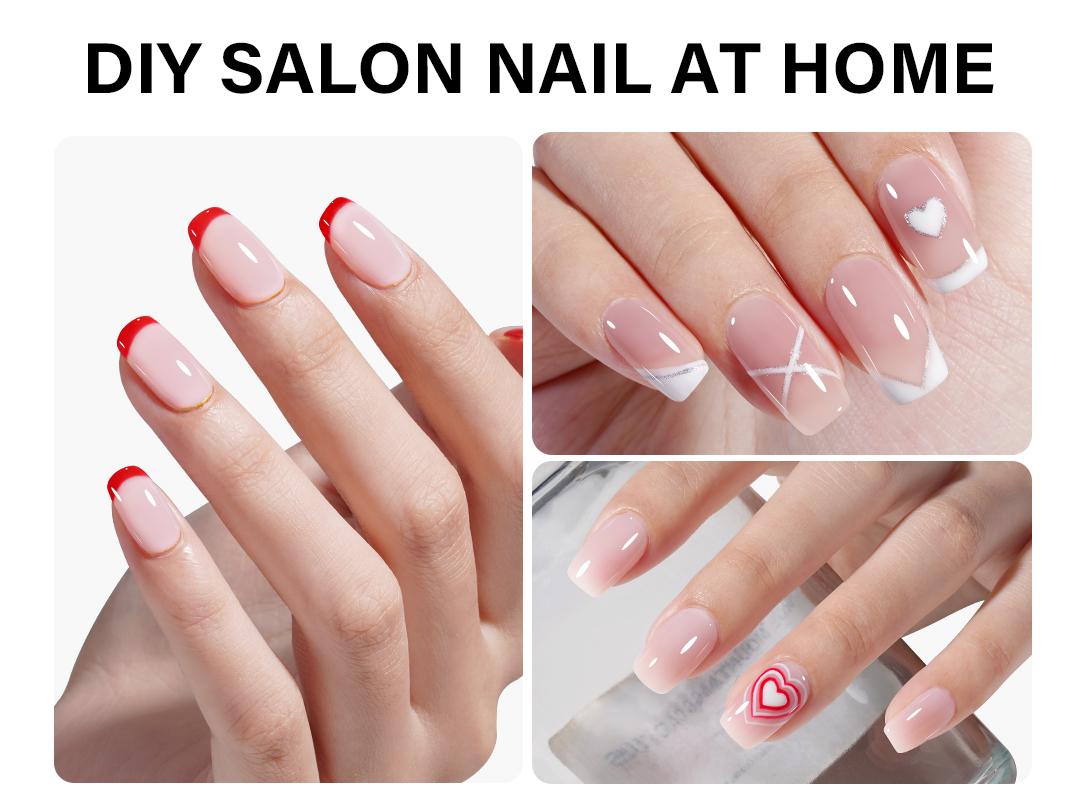 AILLSA 7Pcs Set Jelly Gel Fall Winter Burgundy Nail Polish Kit with Base & Top Coat Cozy Fall Fashion Vibes White Chocolate Purple Brown Soak Off UV Gel Polish Manicure DIY Nails at Home Starter Kit  Cutics Cosmetic