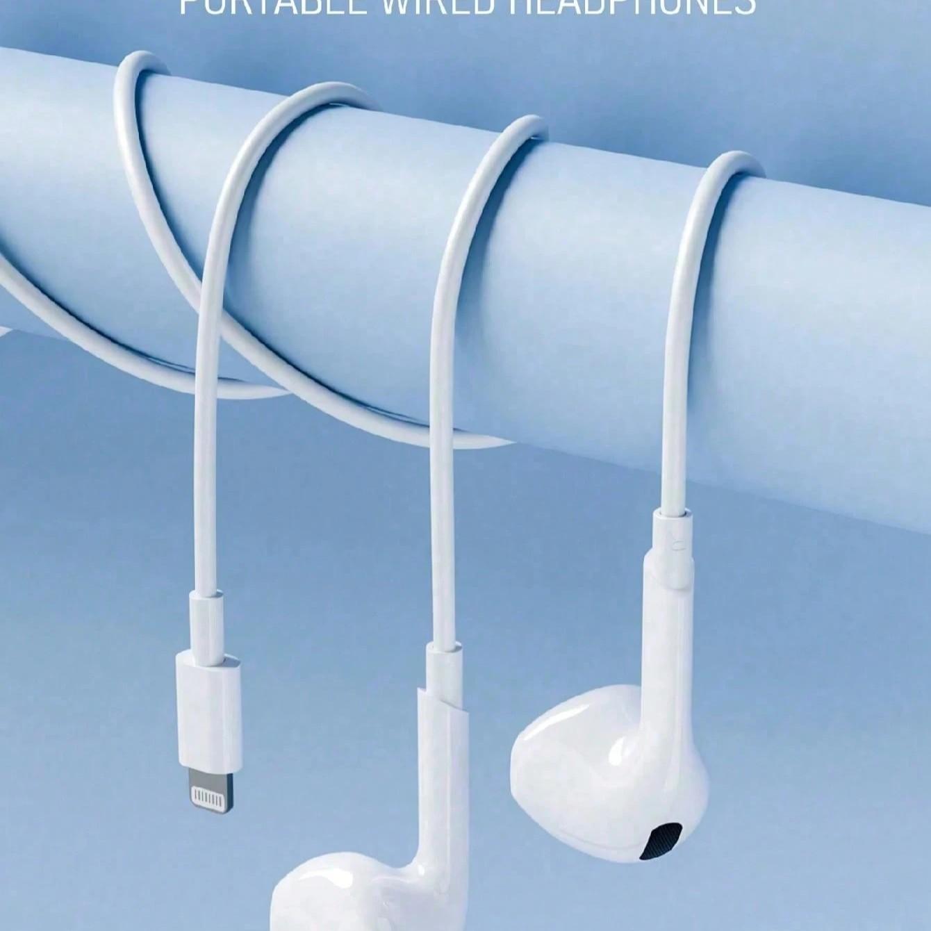 Wired In-Ear Headphones with Apple Lightning, Android Type-C, and 3.5mm Jack, Replacement Earbuds for Smartphone, Video Game Theme