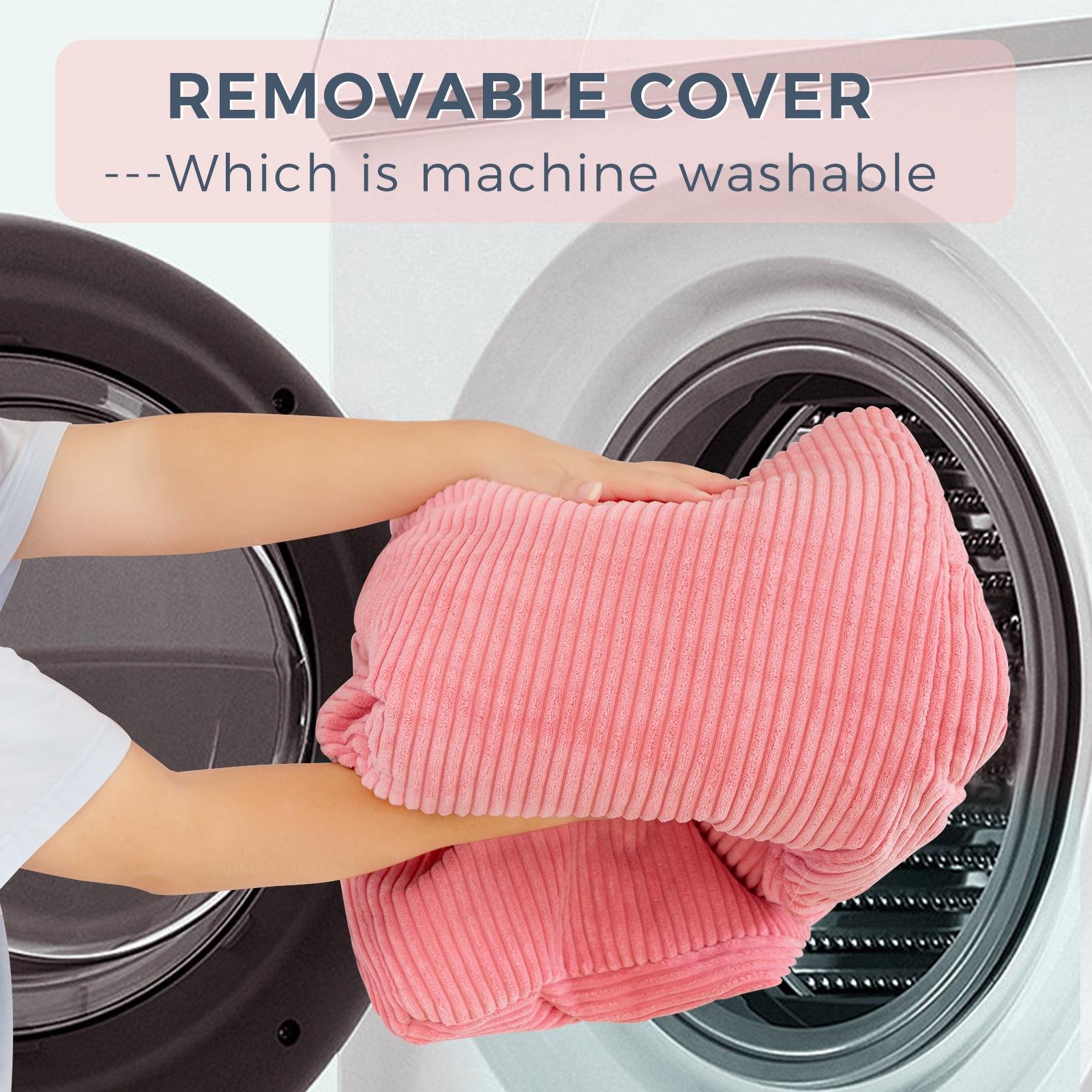 MAXYOYO Folding Bean Bag Sofa Bed Floor Mattress with Corded Washable Cover, Modern Floor Couch Bed for Bedroom Living Room, Grey and others color