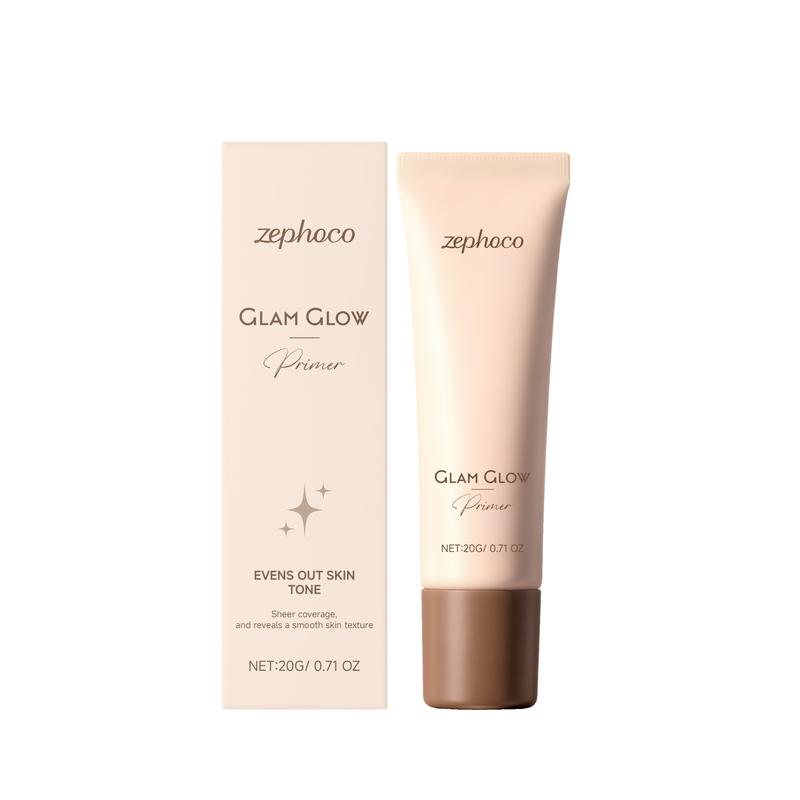 Natural Translucent Primer, Long-Lasting Makeup Base, Suitable for All Skin Types, Perfect for Daily Use, Smooth Application