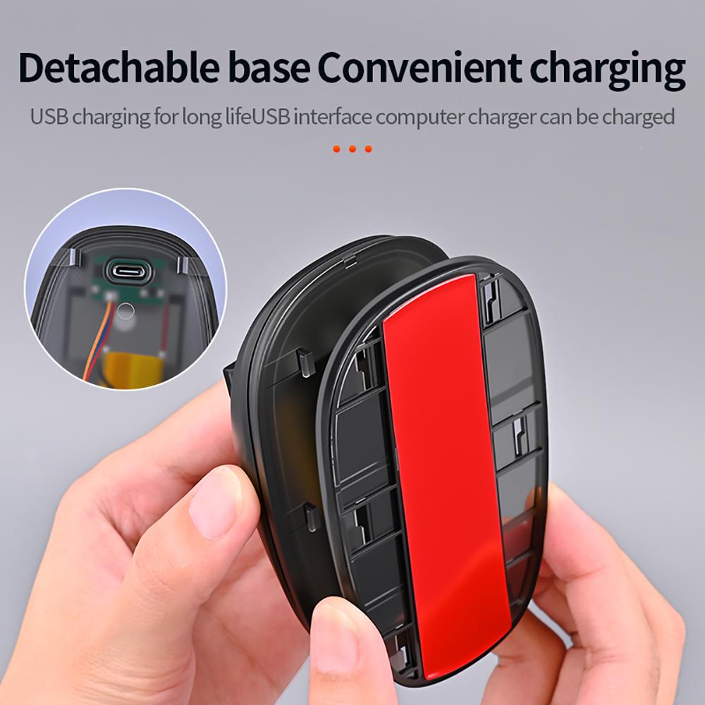 Solar USB Rechargeable Mouse Warning Light, Remote Control Multi-Mode Car Roof Decoration Flashing Lamp, Solar Powered Vehicle Top Light, LED Lights Car