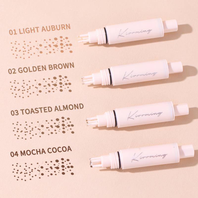 Waterproof Freckle Pen Makeup Stamp, Natural Looking Fake Freckles Marker, Sweatproof Dotting Pen for Women