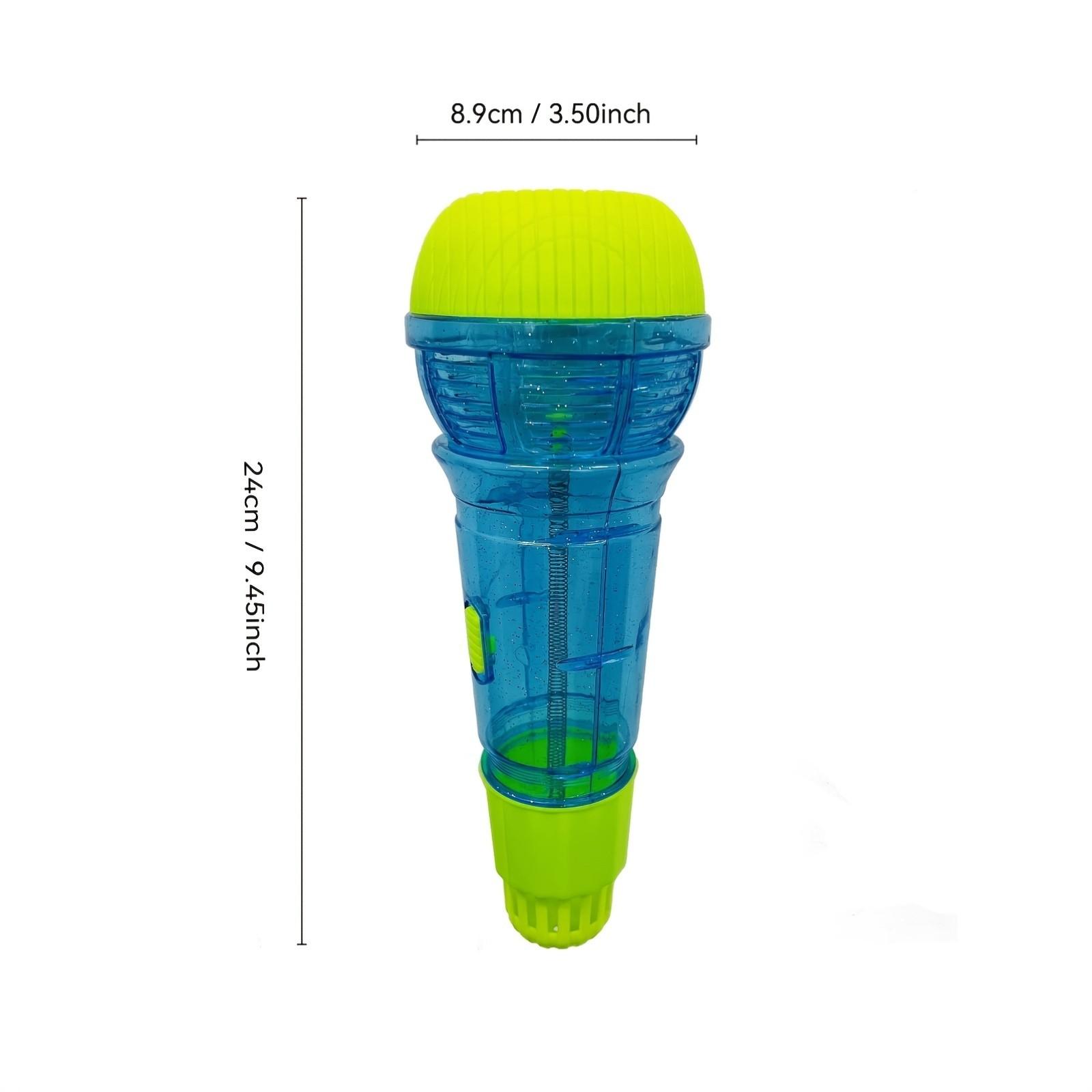 Physical Echo Microphone Toy, Lightweight Music Singing Toy, Party Fun Gadget (no Batteries), Abs Material, Perfect Gift for Christmas Birthday Parties, Echo Effect, Star