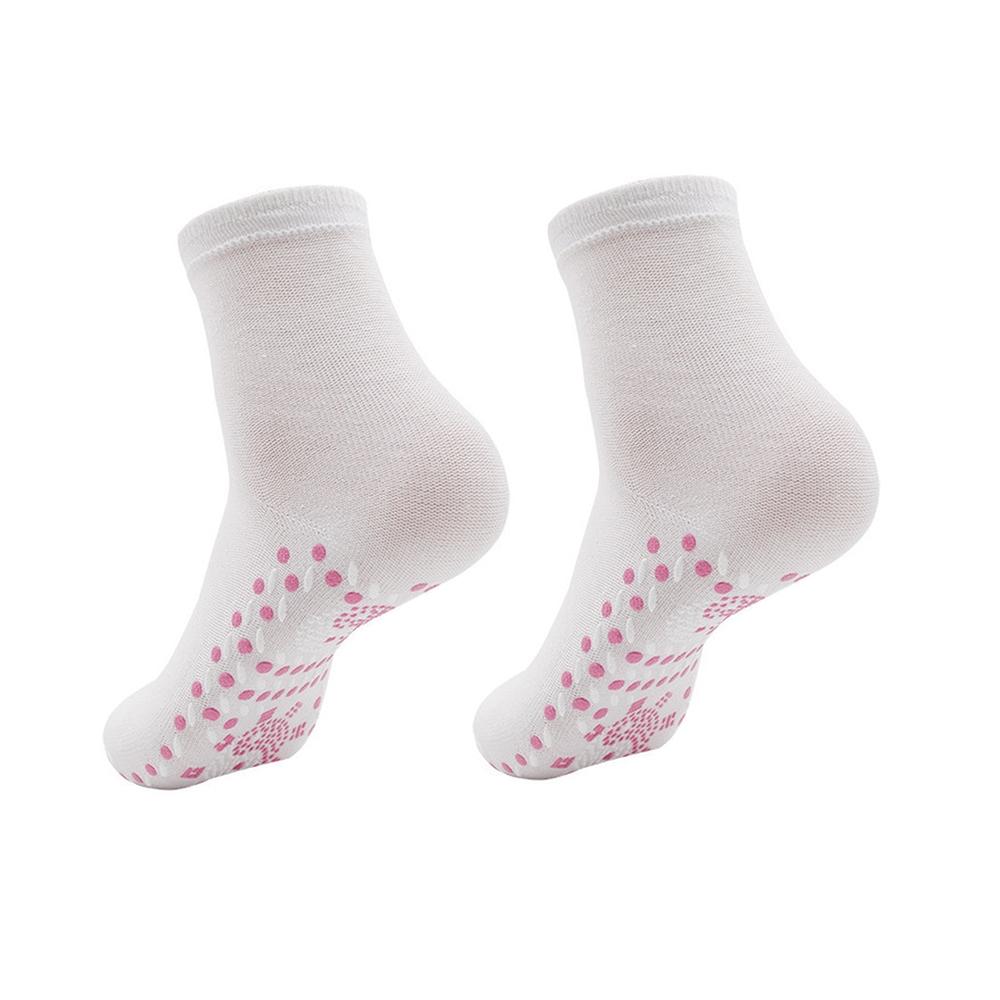 Tourmaline Acupressure Self-Heating Shaping Socks, Slimming Health Socks, Men's and Women's Foot Magnetic Therapy Socks