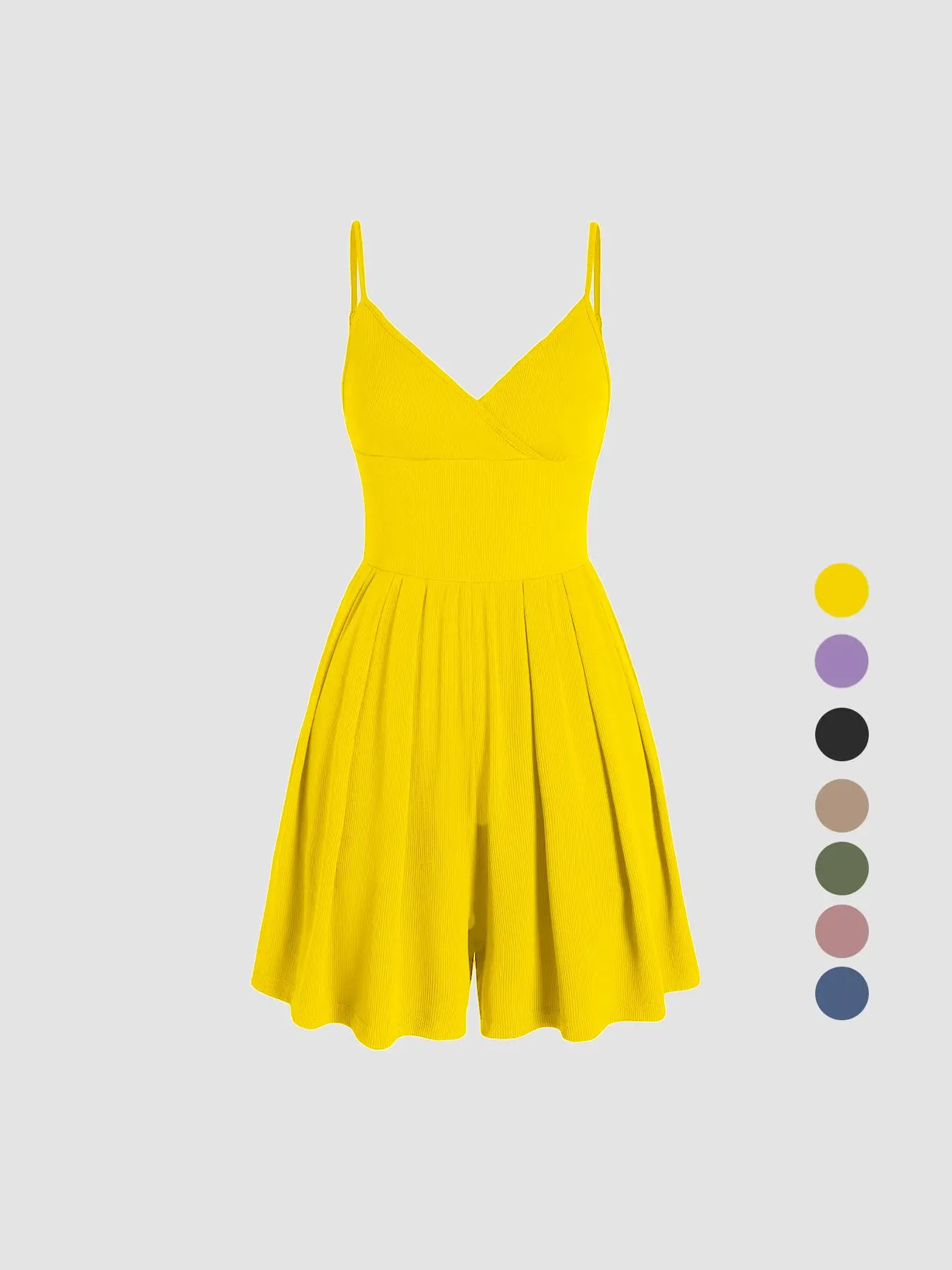 Bright yellow