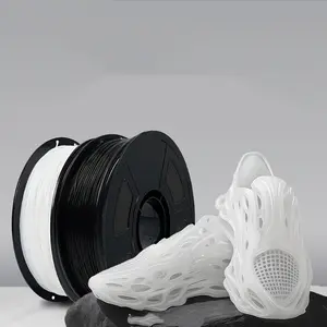 Tpu 3D Printer Filament 1kg Per Roll, High Elasticity 95a Flexible Filament, Vacuum-Sealed Roll for Fdm Printers, Durable Easy-Print Material