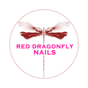 RED DRAGONFLY NAILS