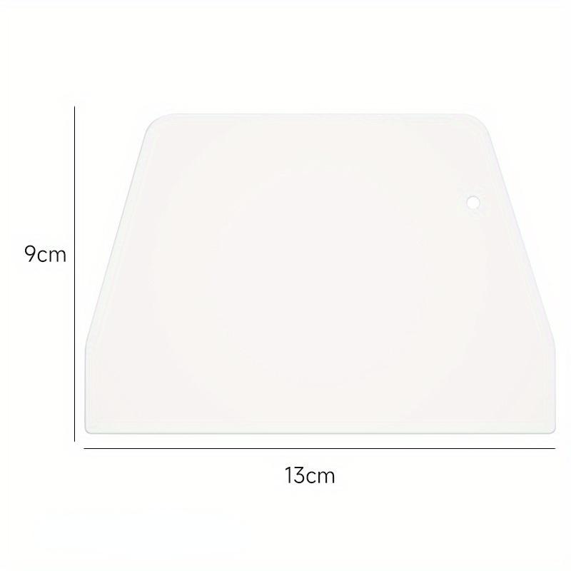 5pcs set trapezoidal cutting knife kitchen baking scraper thickened hard cake cream scraper slicing household dough