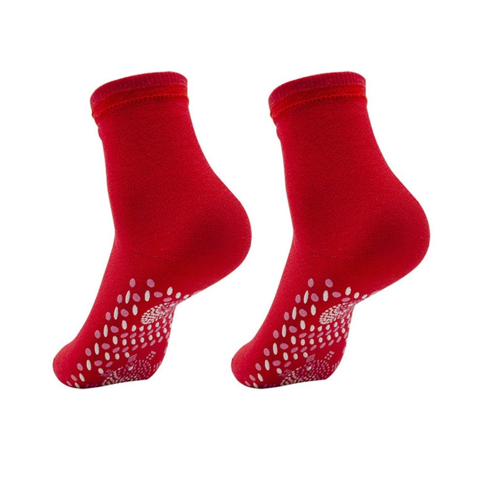 Tourmaline Acupressure Self-Heating Shaping Socks, Slimming Health Socks, Men's and Women's Foot Magnetic Therapy Socks