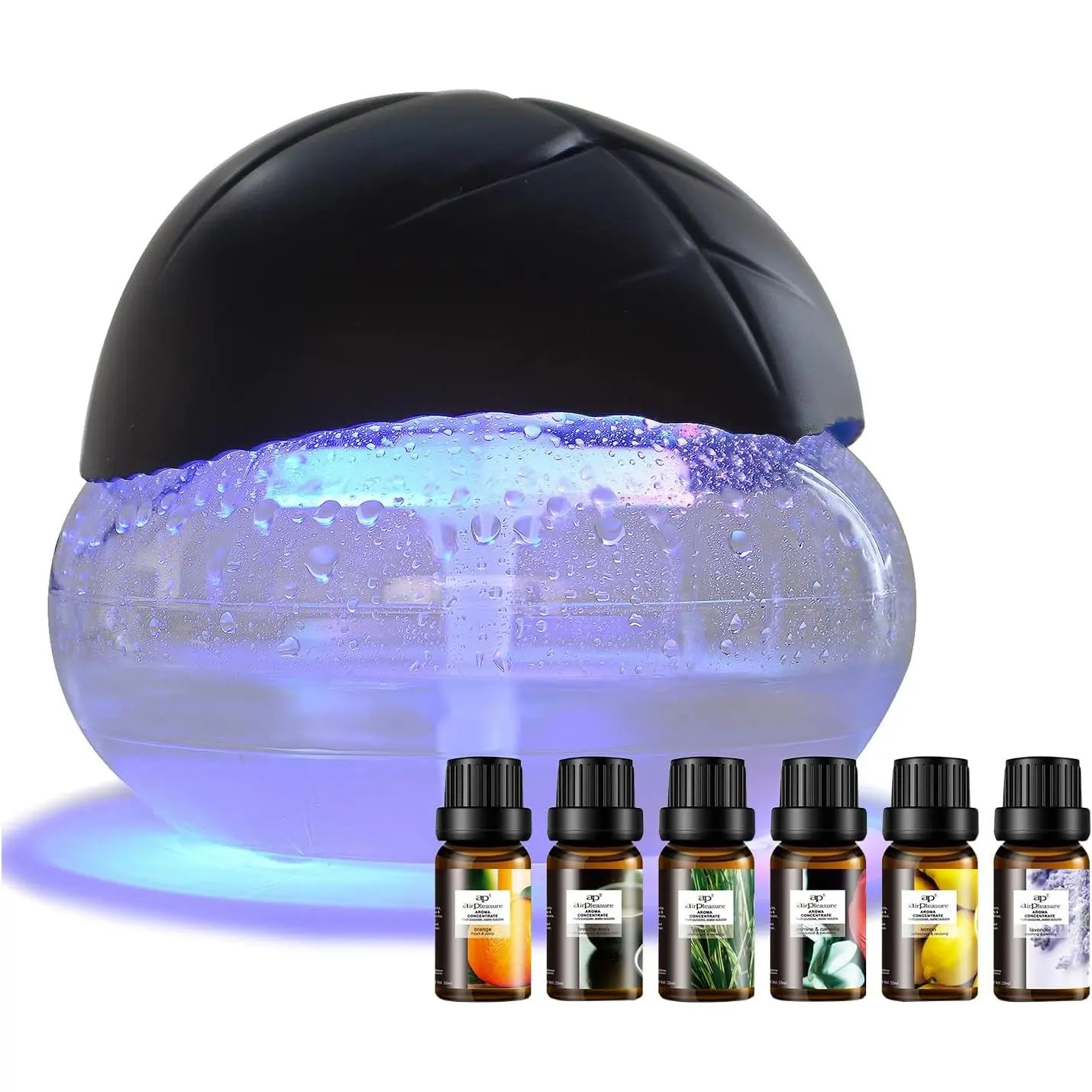 Water-Based Air Purifier - Plus 6x10ml Essential Oils Set