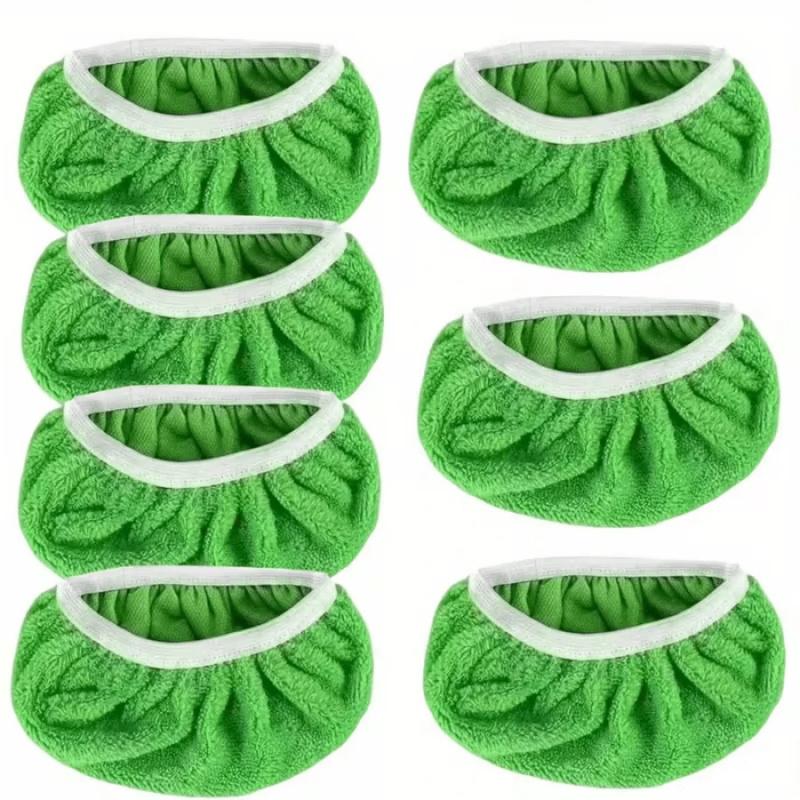 3-Pack Microfiber Mop Pads, Washable Reusable Refills with High Absorption, Fit for Flat Mops, Hardwood and Tile Floor Cleaning, Essential Household Cleaning Supplies