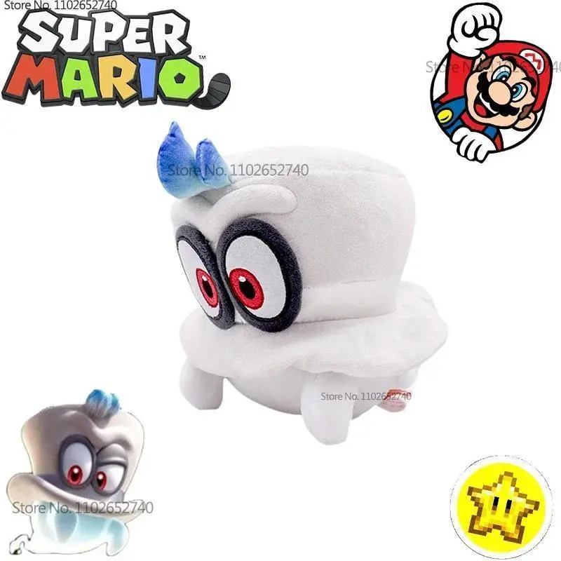 New Super Mario Odyssey Cappy Soft Plush Toys Game Periphery Plush Doll Room Decoration Children's XMAS Birthday Gift