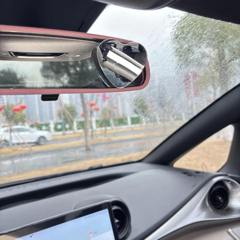 Heart Shaped Car Blind Spot Mirror, 360 Degree Wide Angle Convex Mirror, Car Exterior Accessories for Car Parking, Automotive Rearview Mirror Accessories