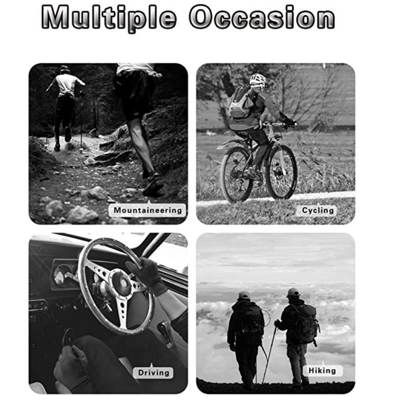 Winter Gloves Touch Screen Water Resistant Windproof Thermal for Running Cycling Driving Hiking for Men Women