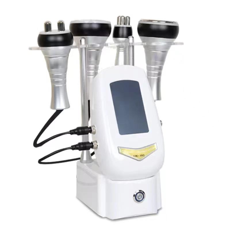 4-In-1 Facial Care Ultrasonic Fat Suction Cavitation Machine, Skin Tightening Muscle Lifting Device, Multi-Functional Massage Tool for Spa