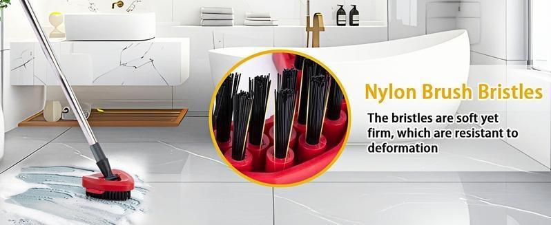 【Summer  Vibes】Spin Mop Replacement Heads Compatible with Oceda EasyWring 1-Tank System, 30-58" Mop Handle,Scrub Brush and Base Combo Set,Mop Refills Easy to Replace and Cleaning,graduation gifts,class of 2026 gifts,household essentials