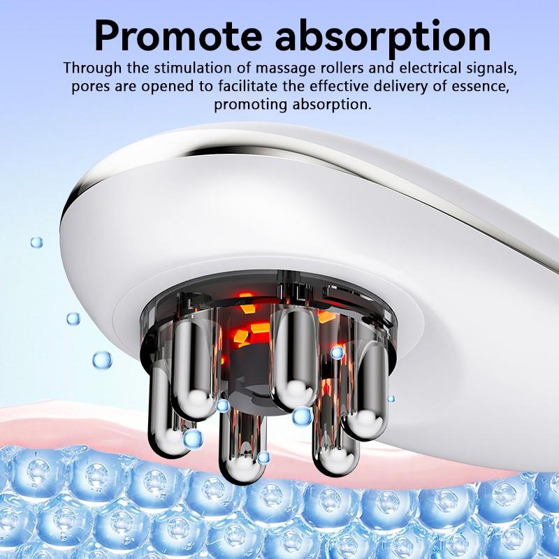 4 in 1 Smart Body Sculpting Machine-Lymphatic Drainage Massager, Body Care Tool, Body Care with 4 Adjustable Functions: Heating,Cupping,Red Light & EMS Massage for Belly, Waist, Arms, Legs, Tightens Skin Gift, Stomach Body Sculpting Tool