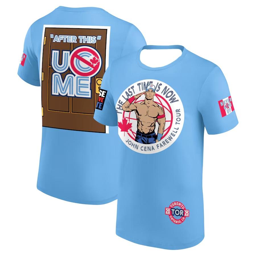 Men's black John Cena farewell tour Indianapolis men's T-shirt summer short sleeved T-shirt new children's men's top