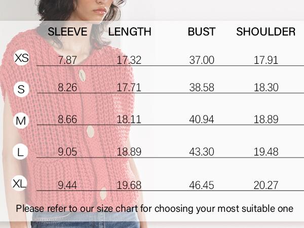 Hixiaohe Women's Casual Chic Knitwear Sleeveless Button-Down Crop Cardigan Sweater Vest with Pockets, Chic Women's Knitwear, Basic, Elegant Women's Knitwear