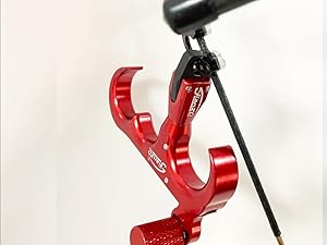 JianZD 3-Finger Thumb Bow Release, Adjustable Sensitivity & 360° Rotatable Head, Aluminum Alloy for Target Shooting,For Compound Bow Precision Archery Release Aids Three Finger Grip Alloy Construction Durable alloy material JianZD 3-Finger Thumb Bow Release, Adjustable Sensitivity & 360° Rotatable Head, Aluminum Alloy for Target Shooting,For Compound Bow Precision Archery Release Aids Three Finger Grip Alloy Construction Durable alloy material