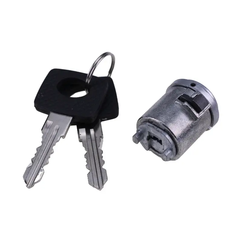 FridayParts Keyed Cylindrical Ignition Lock Switch with Keys - Part 1234620479 for Mercedes Benz C123, S123, W123, W126, C126, R107