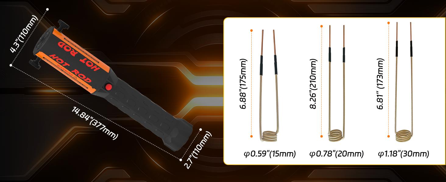 SOLARY Induction Heater Kit 110V – Portable Bolt Removal Tool for Automotive Repair
