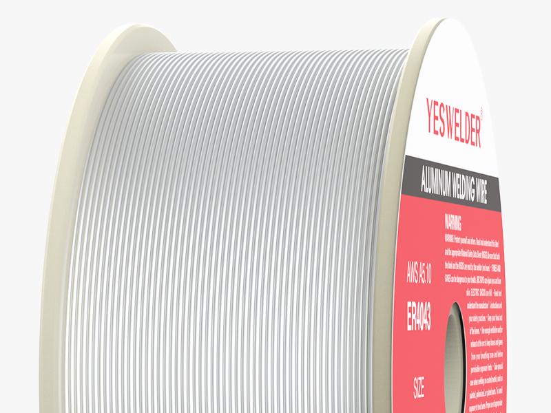 YESWELDER ER4043 .030"/.035" Diameter 1LB Spool Silicon Aluminum MIG Welding Wire YESWELDER ER4043 .030"/.035" Diameter 1LB Spool Silicon Aluminum MIG Welding Wire
