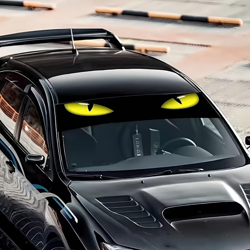 Multi-style Monster Eye - Car Windshield Sticker - Can Be Installed on Car Hoods, Front Windshields, and Rear Windshields as Decorative Decals