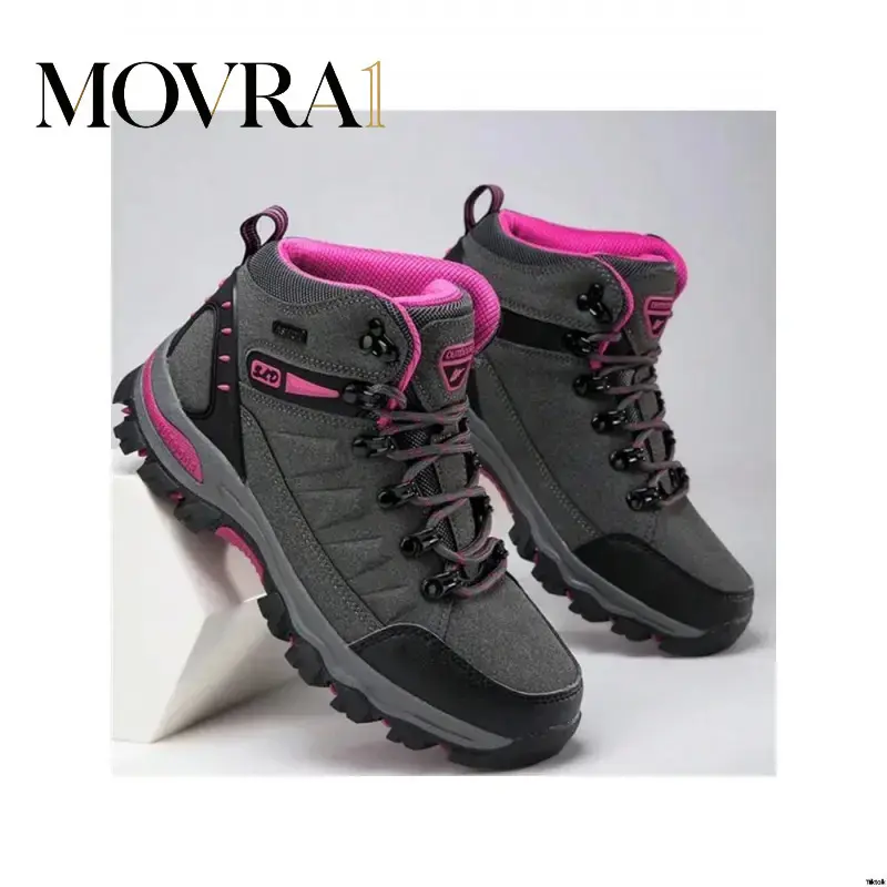MOVRA1 Mujeres Para Trabajo De Botas Boots Ankle Anti-Work Shoes Safety Women's 2023 Boots Hiking Waterproof Women's Boots Women's