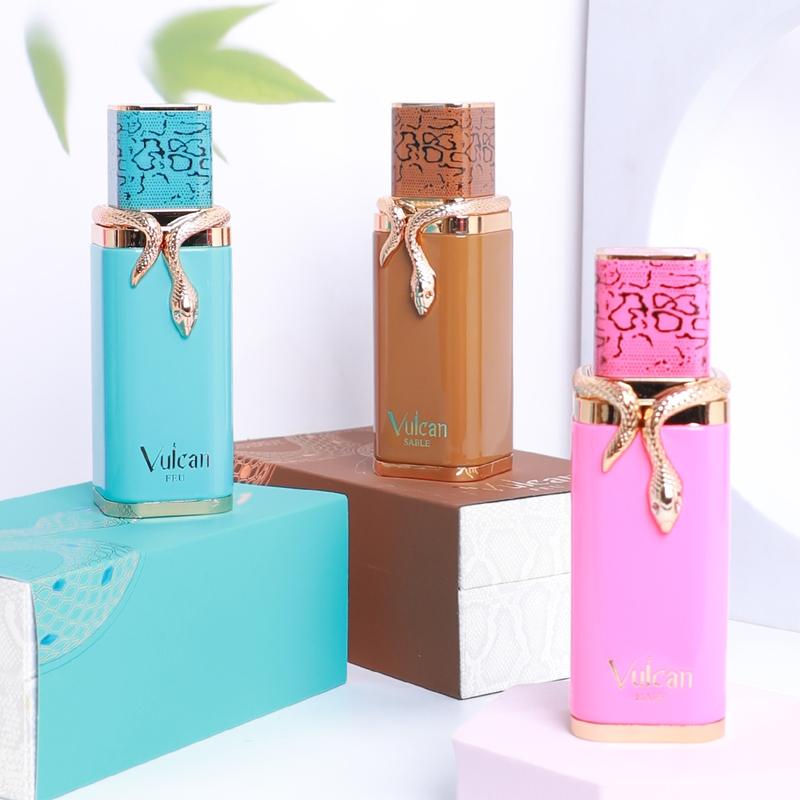 Vulcan Fragrance Feu100ml, EDP Fragrance, Long-Lasting Fresh Floral Scent, Unisex Perfume for Men & Women, Perfect Gift Idea, Arabic Style