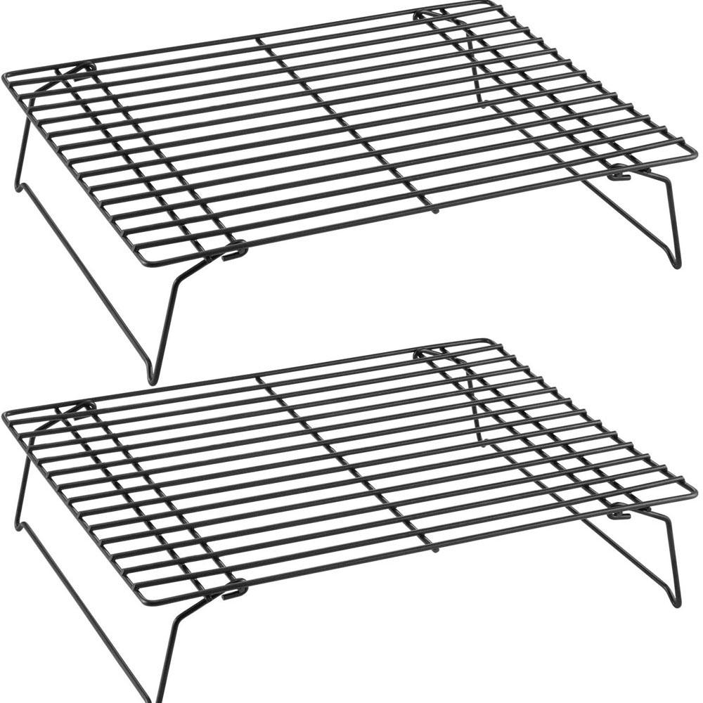 Stainless Steel Cooling Rack, Stackable 3-Tier Design, Ideal for Baking & Cooking, Fits Oven & Dishwasher Safe, Perfect for Cookies Pizza Cake