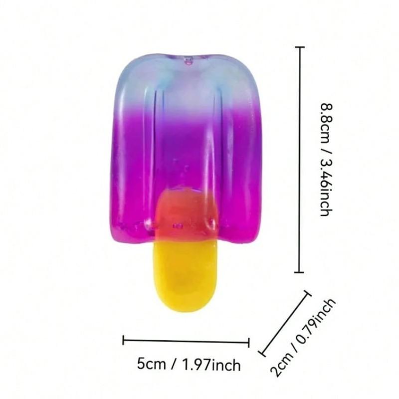 Doh Ice Cream Squeeze Stress Ball, Cute Squishy Moldable Fidget Toy, Slow Rise Relaxing Sensory Tool, Anxiety Relief Squeeze Ball, Decompression Squeeze