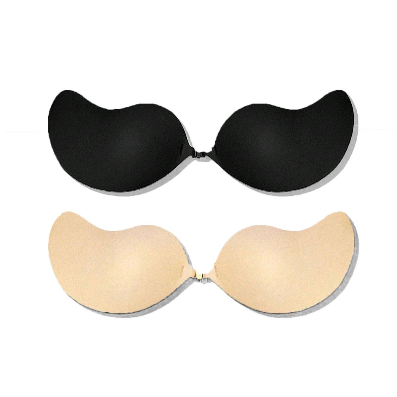 Large size seamless invisible bra, sexy strapless silicone adhesive bra, enhance and plump small breasts, dress/wedding strapless bra