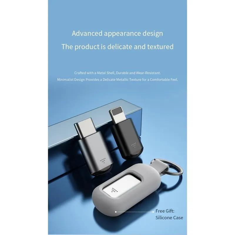 USB Type-C Smart IR Remote Control Adapter, Mini Infrared Transmitter, Universal TV Air Conditioner Adapter, Portable Design, Compact Size, Infrared Transmission