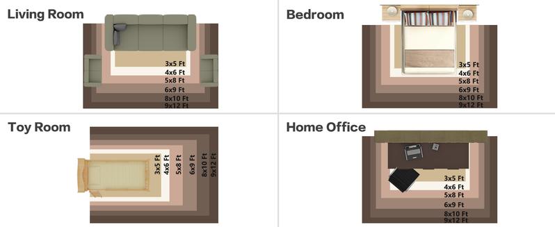 Litanika Shaggy Area Rugs - 4x6 5x7 8x10 Plush Tie-Dye Carpet, Ultra Soft Non-Slip Floor Mat for Bedroom Living Room Dorm, Machine Washable Furry Rug (Multiple Sizes)
