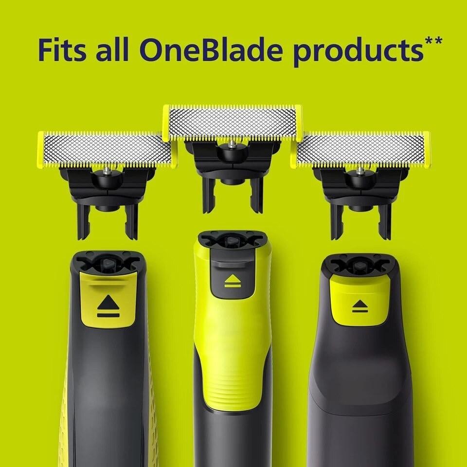 Oneblade Replacement Blade, Compatible with Oneblade Qp2523 6523 2527 2520 2533 2523 2630 6520 Models, Durable and Efficient Hair Removal Solution