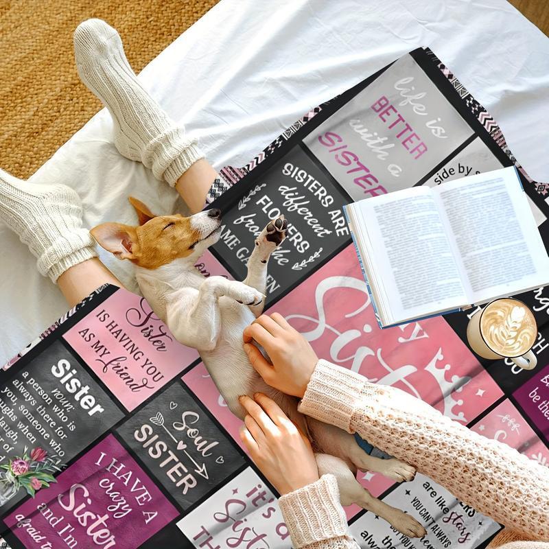 Birthday Gifts for Women Girls Throw Blanket 60"X50", Happy Birthday Decorations for Women, Gifts for Women Birthday Unique, Womens Birthday Gift Ideas for Her Friend Mom Sister Grandma Wife