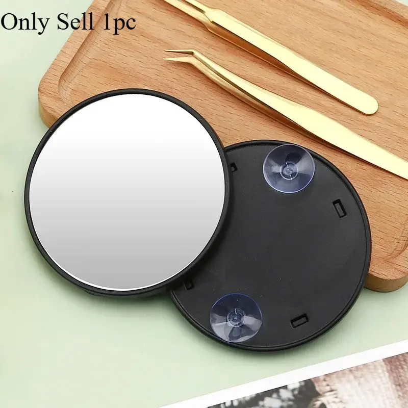 Magnifying Mirror for Makeup and Cosmetics, 8.8cm 5x/10x/15x Zoom, Shower Glass Suction Cup, Women's Beauty Tool, Home Use