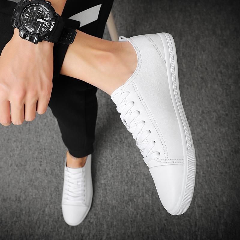 Men & Women High-End Cow Leather Shoes, Lightweight Soft Sole Non-Slip Footwear, Versatile Casual  for Daily Wearfor All Seasons