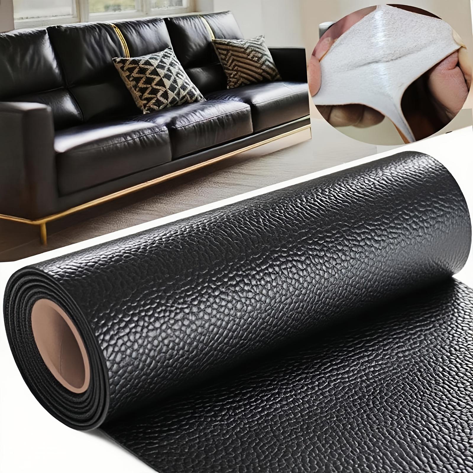 Self adhesive repair patch, Fake Leather Patch, repair tape kit, suitable for damaged artificial leather sofas, sofas, chairs, car seats, motorcycle seats, walls, handbags, jackets, shoes, belts, office desks and chairs