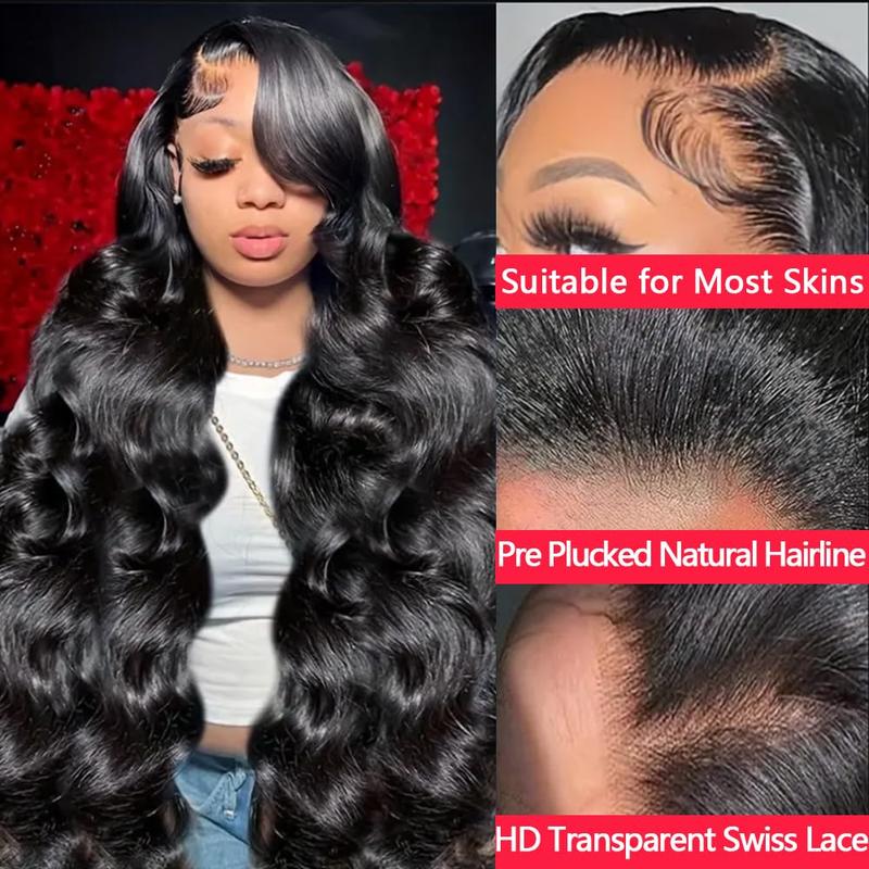 Bling Hair 13x6 Lace Front Wigs Human Hair Pre Plucked Body Wave HD Lace Front Wigs Human Hair 180% Density Frontal Wigs Human Hair TikTokShopHolidayHaul